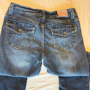 Y2K Paris Blues Blue Straight Leg Jeans Size 9 Vintage Low Rise